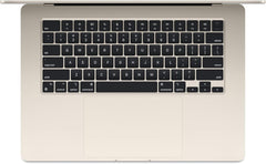 2024 MacBook Air 15-inch Laptop with M3 chip: Built for Apple Intelligence, 15.3-inch Liquid Retina Display, 8GB Unified Memory, 512GB SSD Storage, Backlit Keyboard, Touch ID; Starlight