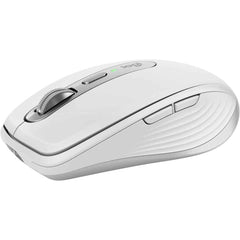 Logitech MX Anywhere 3S Compact Wireless Mouse, Fast Scrolling, 8K DPI Any-Surface Tracking, Quiet Clicks, Programmable Buttons, USB C, Bluetooth, Windows PC, Linux, Chrome, Mac - Pale Grey | MX Anywhere 3S |