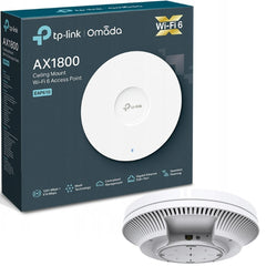 Tp Link Eap 610 Omada Wifi 6 Ax1800 Wireless Gigabit Access Point Support Mesh Ofdma Seamless Roaming & Mu Mimo Poe+ - CompuMe