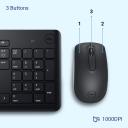 Dell Combo Mouse+Keyboard Wireless 3322W NEW with FREE CompuMe MOUSE PAD