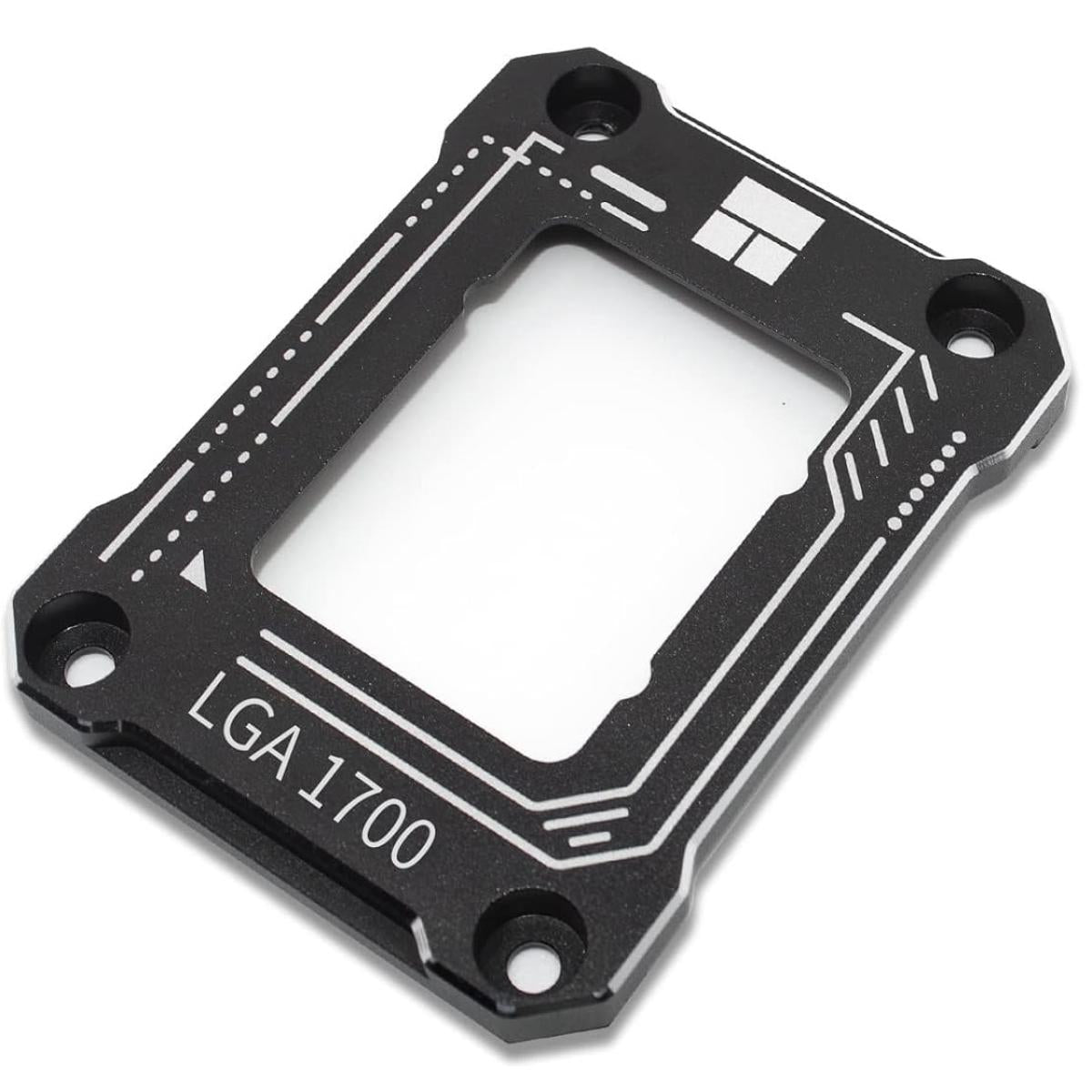 Thermalright LGA 1700 Intel 12th 13th 14th Aluminum Black Contact Frame CPU Socket Anti-Warp & Bend, Temp Reduction (2-7) Degrees, Comes With Free TF7 (12.8 w/m.k) Thermal Paste Tube | LGA1700-BCF BLACK | - CompuMe Thermalright LGA 1700 Intel 12th 13th 14th Aluminum Black Contact Frame CPU Socket Anti-Warp & Bend, Temp Reduction (2-7) Degrees, Comes With Free TF7 (12.8 w/m.k) Thermal Paste Tube | LGA1700-BCF BLACK | - CompuMe