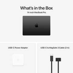 Apple MacBook Pro 14" Apple M4 chip with 10-core CPU and 10-core GPU 24GB RAM 1TB SSD Up To 120Hz Liquid Retina XDR Display - Space Black