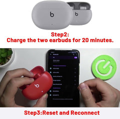 Single Right Ear Bud Replacement for Beats Fit Pro(Black)