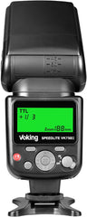 VK750II TTL Camera Flash Speedlite with LCD Screen Compatible with Nikon D3500 D3400 D3300 D3200 D3100 D5600 D7100 D7200 D5300 D5500 D500 D850 D750 and Other DSLR Cameras with Standard Hot Shoe