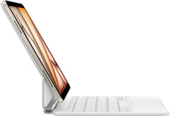 Magic Keyboard: Keyboard and Case for iPad Air 11-inch (M2, M3, and M4) and iPad Air (4th and 5th Generation), US English β White