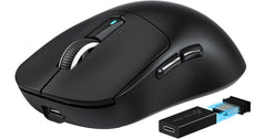 ATTACK SHARK X3PRO 4K/8K Lightweight Wireless Gaming Mouse with Tri-Mode(Wired/2.4GHz/BT),PAW3395 Optical Sensor,26K DPI,Kailh GM8.0 Switch,Long Battery,7 Buttons for PC/Laptop/Win/Mac(Black)