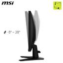 MSI MAG 255XF 24.5 Inch FHD Gaming Monitor - 1920 x 1080 Rapid IPS Panel, 300 Hz / 0.5ms (GtG, Min.),120% sRGB Colour Gamut, Frameless Design, HDR Ready - DisplayPort 1.4a, HDMI™ 2.0b(FHD@240Hz) - 3 Years Warranty
