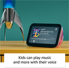 Like-New Amazon Echo Show 5 Kids (newest model), Designed for kids, with parental controls, Includes 1 year of Amazon Kids+, Galaxy