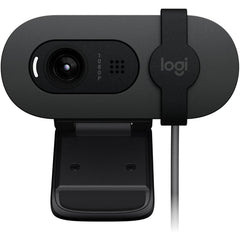 Logitech Brio 105 Full HD 1080p Business Webcam with Auto-Light Balance, USB-A, Privacy Shutter, Easy Set-Up, Compatible with Windows, macOS, ChromeOS - Graphite | Brio 105 |
