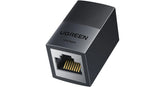 UGREEN 10Gbps Ethernet Extender & Coupler – PoE Support | 328ft Reach | RJ45 Female to Female | Black