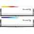 G.SKILL Ripjaws M5 RGB Series 32GB (2x16GB) DDR5 RAM 6000MT/s CL36 Memory Kit - White
