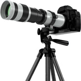 420-800mm Telephoto Lens EF Lens for Canon, Manual Focus MF Zoom Lens for Canon EOS Rebel SL3 SL2 SL1 T8i T7i T7 T6 4000D 1500D 90D 80D 77D 70D 60D 7D 6D 5D 1D DSLR Cameras