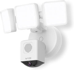 Floodlight Camera Pro, PCMag Editors' Choice 3000-Lumen LEDs, 2.5K HD Outdoor Security Camera, 180Β° Wide View, Motion Detection, Color Night Vision, Works with Alexa & Google-White