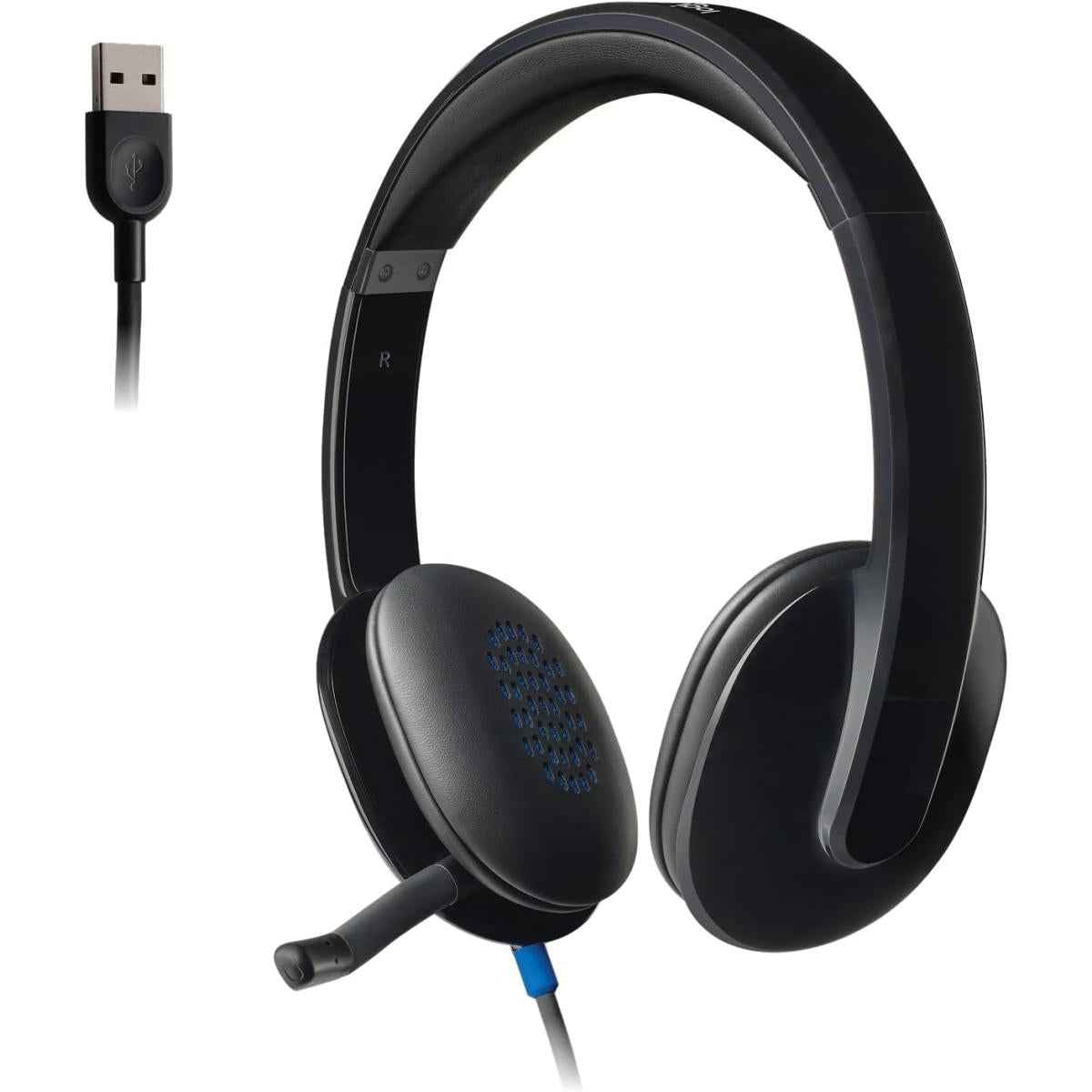 Logitech H540 High-performance USB Headset for Windows and Mac, Skype Certified | H540 |