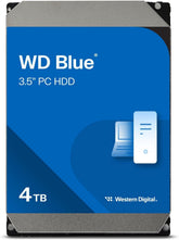 4TB WD Blue PC Internal Hard Drive HDD - 5400 RPM, SATA 6 Gb/s, 256 MB Cache, 3.5" - WD40EZAZ