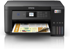 Epson EcoTank L4260 Home ink tank printer Double sided A4 Color 3 in 1 printer with Wi Fi Direct, Smart Panel Connectivity and LCD screen, Black, Compact