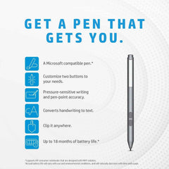 Genuine HP Stylus Pen, Compatible with Any Pen-Enabled HP Device, Envy x360/Pavilion x360/Spectre x360