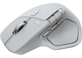 Logitech MX Master 4 Wireless Mouse, 8K DPI Darkfield Sensor, MagSpeed Scroll & Thumb Wheel, Haptic Sense Feedback, Bluetooth & Logi Bolt, USB-C Fast Charging, Pale Grey