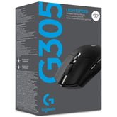 Logitech G305 Lightspeed Wireless Gaming Mouse w/ Hero 12K Sensor 6 Programmable Buttons Up To 250 Hours Durability With One AA Battery - White | Logitech G305 Lightspeed Wireless | - CompuMe