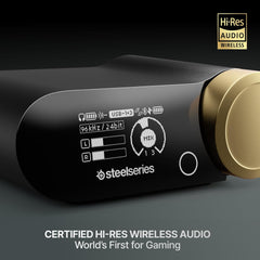 SteelSeries Arctis Nova Elite - Hi-Res Wireless Gaming Headset β 96kHz/24bit β Carbon Fiber Speakers β ANC β AI Noise Rejection β App β 2.4GHz + BT β Multi-Source Mix β OmniPlay PC+PlayStation+Xbox