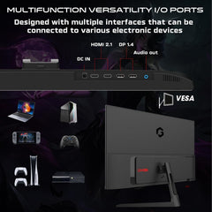 GAMEON GOPS27QHD180IPS HDMI to HDMI PC case for desktop computer builds and component installation