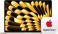 2024 MacBook Air 15-inch Laptop with M3 chip: 8GB Memory, 512GB Storage; Starlight with AppleCare+ (3 Years)