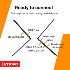 IdeaPad Business Laptop β’ 15.6" FHD Touchscreen Display β’ 2026 Edition β’ Intel 10-Core i5 CPU β’ 8GB RAM β’ 256GB SSD β’ WiFi 6 β’ Copilot AI β’ Windows 11