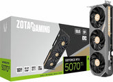 Gaming GeForce RTX 5070 Ti Solid SFF OC DLSS 4 16GB GDDR7 256-bit 28 Gbps PCIE 5.0 Gaming Graphics Card, IceStorm 2.0 Advanced Cooling, ZT-B50710J3-10A
