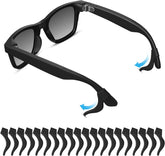 10 Pairs Ear Hook Grip Compatible with Ray-Ban Meta Wayfarer/Skyler/Headliner (Gen 2) Accessories, Anti-Slip Elastic Silicone Eyeglass Holder for Smart Glasses, Smart Eyeglasses Retainers