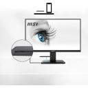 MSI PRO MP2412, 24", 1920 x 1080 (FHD), FreeSync, 100Hz, TUV Certified Eyesight Protection, 1ms, VESA Mountable, HDMI™ & Display Port (1.2a) Black /2 Years Warranty