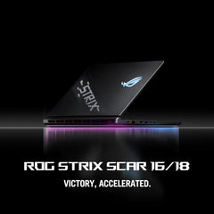 ROG Strix SCAR 18 (2025) Gaming Laptop, 18β ROG Nebula HDR 16:10 2.5K 240Hz/3ms, NVIDIA GeForce RTX 5090, Intel Core Ultra 9 275HX, 32GB DDR5, 2TB PCIe Gen 4 SSD, Wi-Fi 7, Win 11 Pro, G835LX-XS97