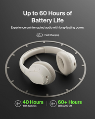 Belkin Soundform Isolate Noise Cancelling Headphones - Sand