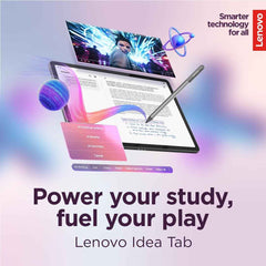Idea Tab - College Tablet - 11β³ 2.5K IPS Touchscreen Display - 90Hz - MediaTek Dimensity 6300-8 GB Memory - 256 GB Storage - Integrated Arm Mali-G57 MC2 - Tab Pen and Folio Case
