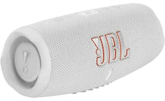 JBL Charge5 Splashproof Portable Bluetooth Speaker - White