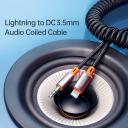Mcdodo CA-0890 Lightning to 3.5mm AUX Jack Coil Cable Castle Series 1.8m - 18 Month Warrannty