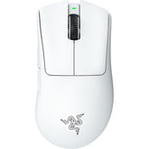 Razer DeathAdder V3 Pro Wireless Gaming Mouse: 64g Lightweight Ergonomic - 30K DPI Optical Sensor - Gen-3 Optical Switches - 8 Programmable Controls - Up to 90 Hr Battery - White | RZ01--R3G1 |
