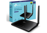 TP-Link Archer MR202 Box 4G Router 4G LTE 150Mbps WiFi AC 750Mbps, 2 x SMA for External Antenna, 4 Ethernet Ports, Removable Antennas, SIM Card Modem for Any Operator