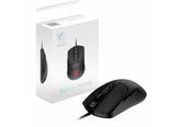MSI Forge GM100 Gaming Mouse - 6400DPI Optical Sensor Balanced 10M Click Switch 7 Buttons 8ms Latency RGB LED 108g Wired
