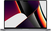 2021 Apple MacBook Pro (16-inch, M1 Pro chip with 10‑core CPU and 16‑core GPU, 16GB RAM, 1TB SSD) - Space Gray