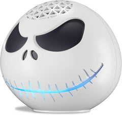 Echo Dot Bundle: Includes Echo Dot (5th Gen, newest model) | Glacier White and Limited Edition Disney Jack Skellington Shell