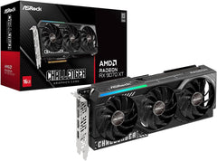 Radeon RX 9070 XT Challenger 16GB OC Graphics Card - AMD RDNA 4 Architecture, 2970 MHz Boost Clock, 16GB GDDR6, PCIe 5.0, DisplayPort 2.1a, HDMI 2.1b, Triple Fan Cooling 800W
