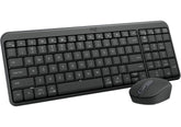 Logitech MK250 Bluetooth Wireless Mouse and Keyboard Combo: Fast & Easy Connectivity, Compact Wireless Keyboard, Ambidextrous Mouse, Durable Build - Windows/MacOS - Graphite