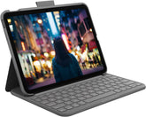 Slim Folio Keyboard Case for iPad (10th gen & A16) with Integrated Bluetooth Wireless Keyboard