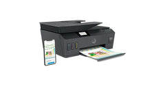 HP Smart Tank 615 Wireless, Print, Copy, Scan, Fax, All In One Printer Ink Included In The Box - Black