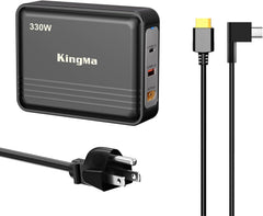 330W 20V/16.5A Laptop Charger Replacement for Razer Blade 18 (RTX 4060/4070),Multi Port PD 3.0 Fast Charging Adapter,XT60 Port,Compatible with Razer Blade 14/15/16/17, for Gaming&Engineering Laptop