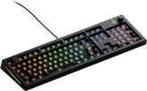 Glorious Gaming - GMMK 3 Barebones Custom Gaming Keyboard Kit with Knob, 100% Mechanical Keyboard Full Size, Modular Gasket System, Hotswappable MX, Sound Dampening Foam, Aluminum Switch Plate (Black)