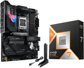 AMD Ryzen 7 9800X3D CPU Processor with ASUS ROG Strix X870E-E R2 Gaming WiFi ATX Motherboard (WiFi 7, 5X M.2, PCIe 5.0, USB4 Type-C)