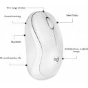 Logitech M240 Silent Bluetooth Mouse, Wireless, Compact, Portable, Smooth Tracking, 18-Month Battery, for Windows, macOS, ChromeOS, Compatible with PC, Mac, Laptop, Tablets - Off White