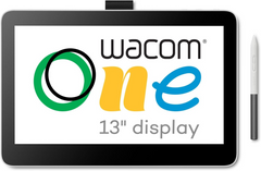 Wacom One 13 (2023) Creative Graphic Tablet 13.3" & UD Pen Tablet Compatible with All OS