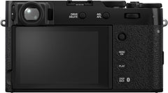 FUJIFILM X100VI Digital Camera (Black) - Bundle Includes: 64GB SDXC Memory Card, Replacement Battery and Charger, Gadget Bag, 8" Gripster & Much More (12pc Bundle)
